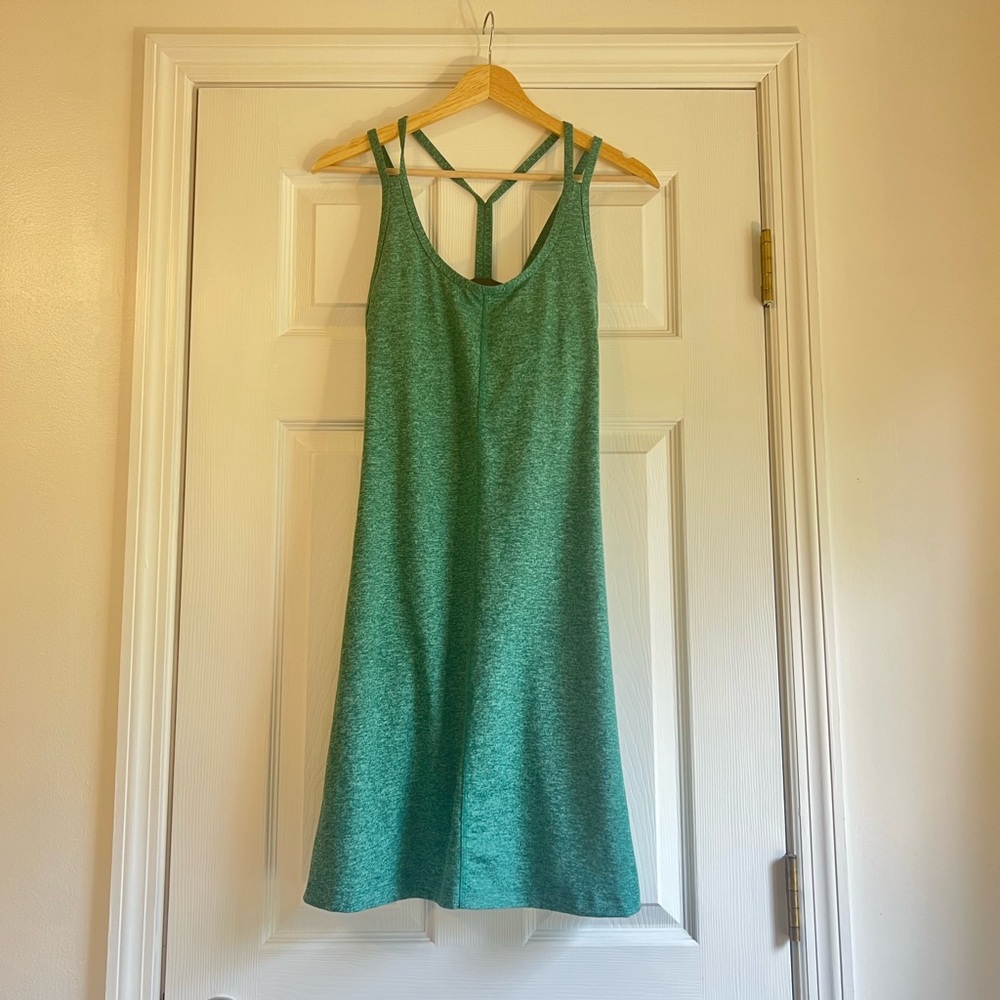 Patagonia lattice back dress green XS